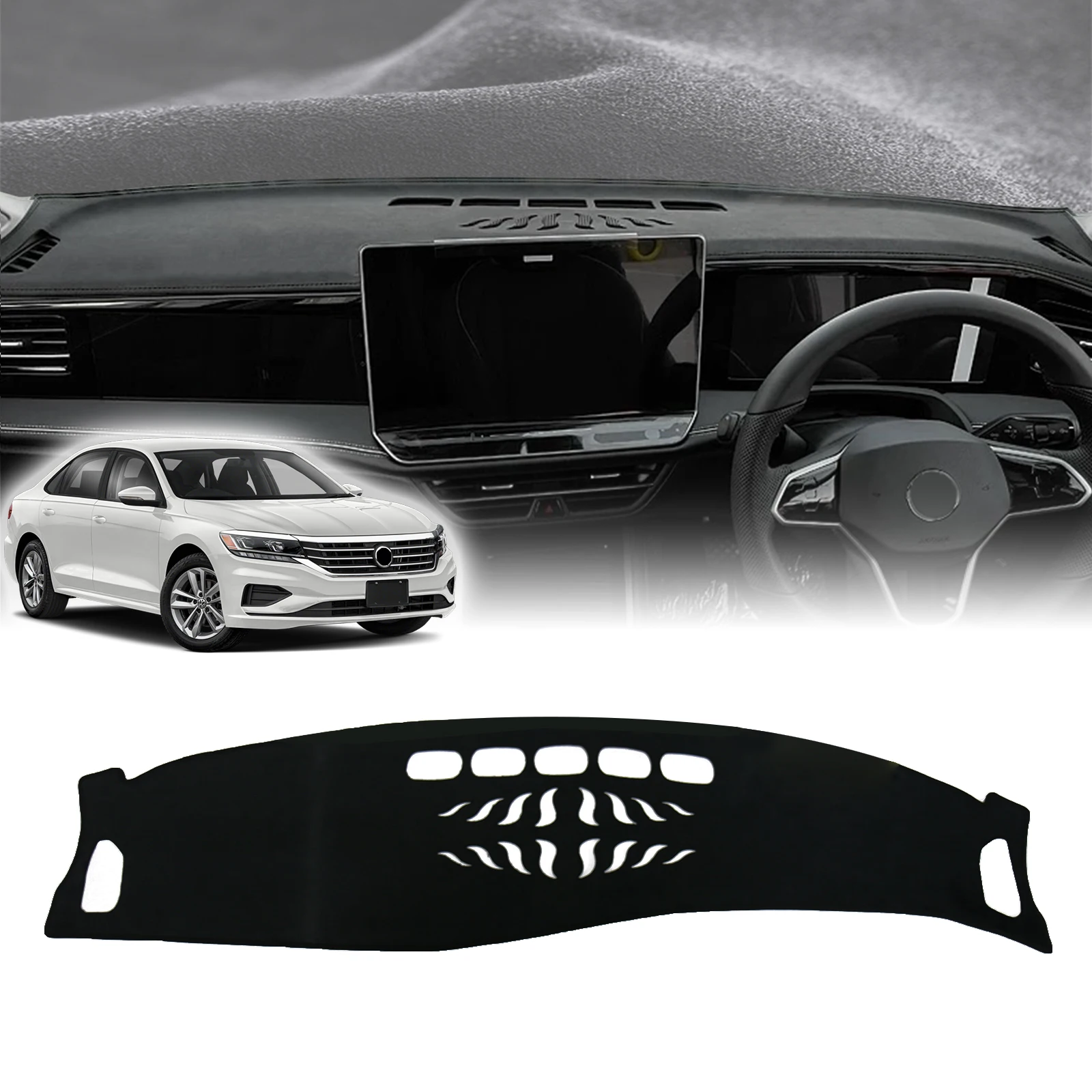 for Volkswagen VW Passat B9 Variant R-Line 2024~2026 Car Dashmat DashMat Sunshade Dashboard Cover Pad Protective Carpet Leather
for Volkswagen VW Passat B9 Variant R-Line 2024~2026 Car Dashmat DashMat Sunshade Dashboard Cover Pad Protective Carpet Leather