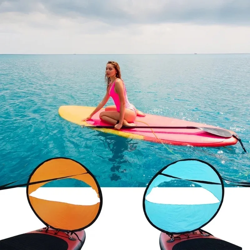 Durable Foldable Kayak Boat Wind Sail Summer Surfing Wind Paddle Kayak Sail Downwind Paddle Rowing Boats Wind Window Drop Ship
Durable Foldable Kayak Boat Wind Sail Summer Surfing Wind Paddle Kayak Sail Downwind Paddle Rowing Boats Wind Window Drop Ship