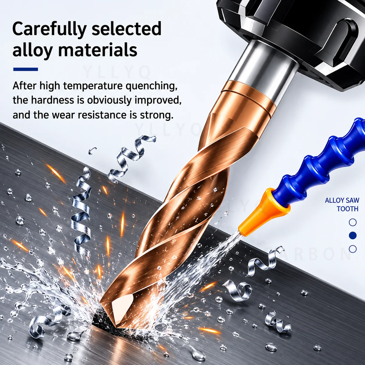 Solid Carbide Twist Drill Bits, 3D/5D Length, 1.0-16.0mm, Hard Metal Drill for Metalworking, CNC Lathe Drilling Tools
Solid Carbide Twist Drill Bits, 3D/5D Length, 1.0-16.0mm, Hard Metal Drill for Metalworking, CNC Lathe Drilling Tools