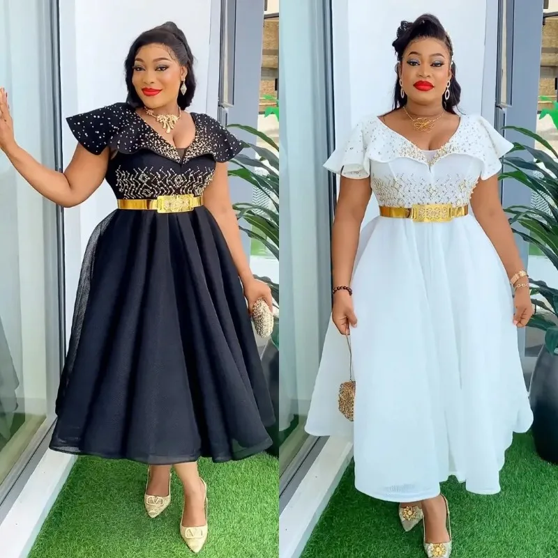 Elegant Plus Size African Wedding Party Dresses for Women 2024 Dashiki Ankara Evening Gown Fashion Outfit Robe Africa Clothes
Elegant Plus Size African Wedding Party Dresses for Women 2024 Dashiki Ankara Evening Gown Fashion Outfit Robe Africa Clothes