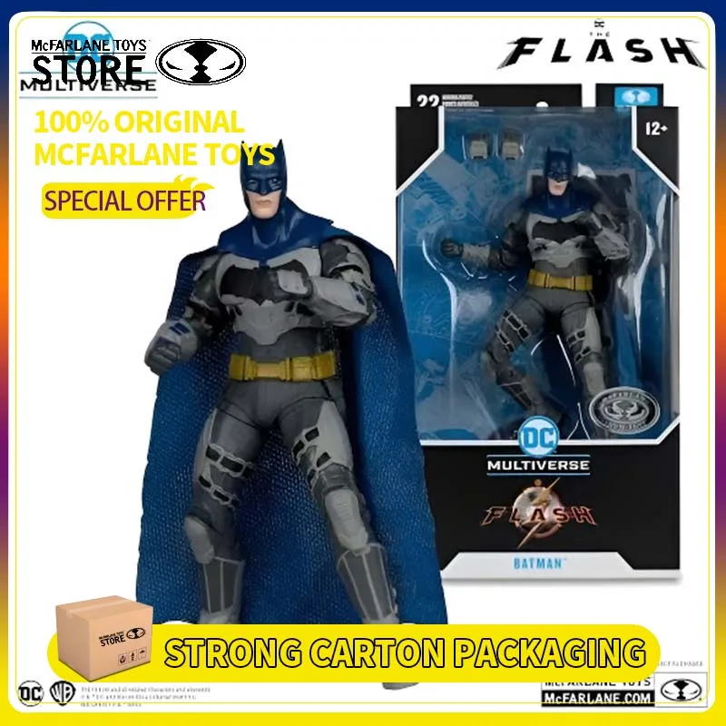 100% Original Mcfarlane Toys DC Multiverse 7 inches Flash Movie Ben Batman Platinum Edition Gray Blue Model Action Doll
100% Original Mcfarlane Toys DC Multiverse 7 inches Flash Movie Ben Batman Platinum Edition Gray Blue Model Action Doll