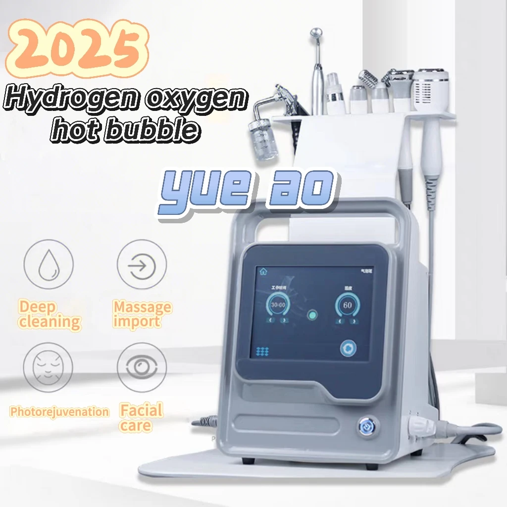 6/7/8 IN 1 Multifunctional Water Hydrogen Oxygen Hot Bubble Jet Hydro Facial Machine Face Lifting Skin Care Beauty Deep Cleaning
6/7/8 IN 1 Multifunctional Water Hydrogen Oxygen Hot Bubble Jet Hydro Facial Machine Face Lifting Skin Care Beauty Deep Cleaning