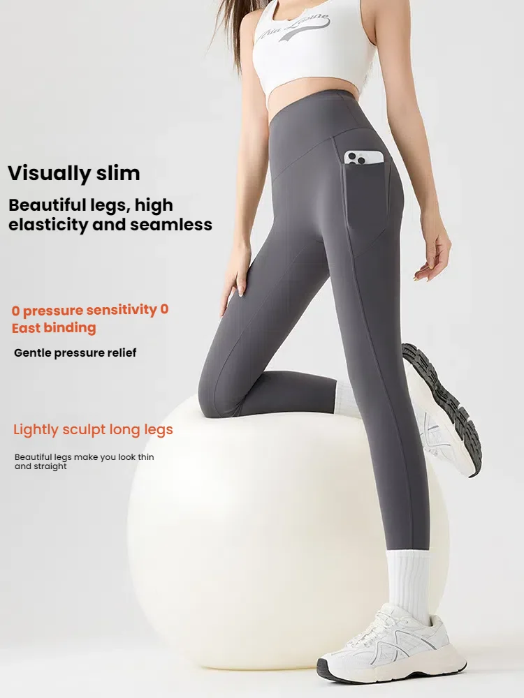 High Waist Yoga Pants Women Tummy Control Sport Leggings with Pockets Naked Feel 7/8 Length Workout Tights Gym Fitness Trousers
High Waist Yoga Pants Women Tummy Control Sport Leggings with Pockets Naked Feel 7/8 Length Workout Tights Gym Fitness Trousers
