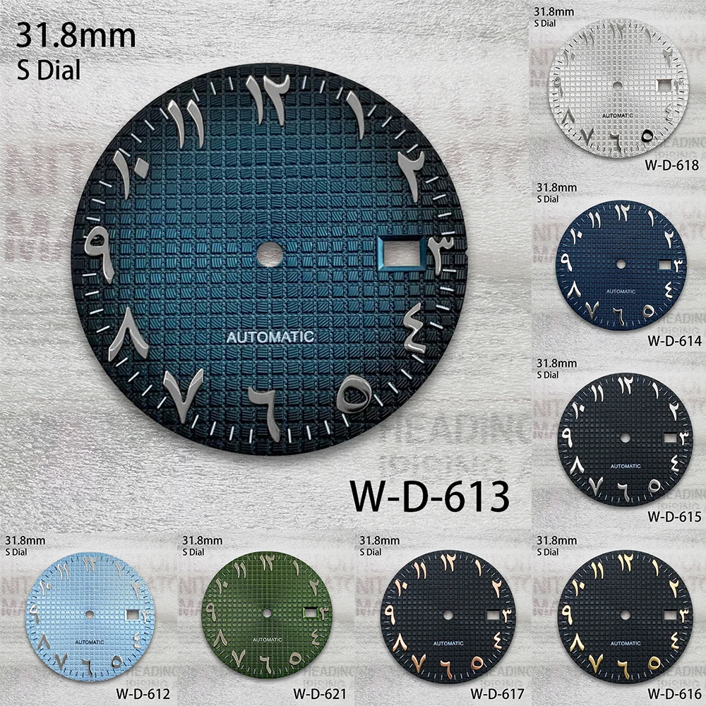31.8 mm S Logo A P Arab Dial Suitable For NH35/NH36/4R Automatic Movement Gradient Dial Watch Modification Accessories
31.8 mm S Logo A P Arab Dial Suitable For NH35/NH36/4R Automatic Movement Gradient Dial Watch Modification Accessories