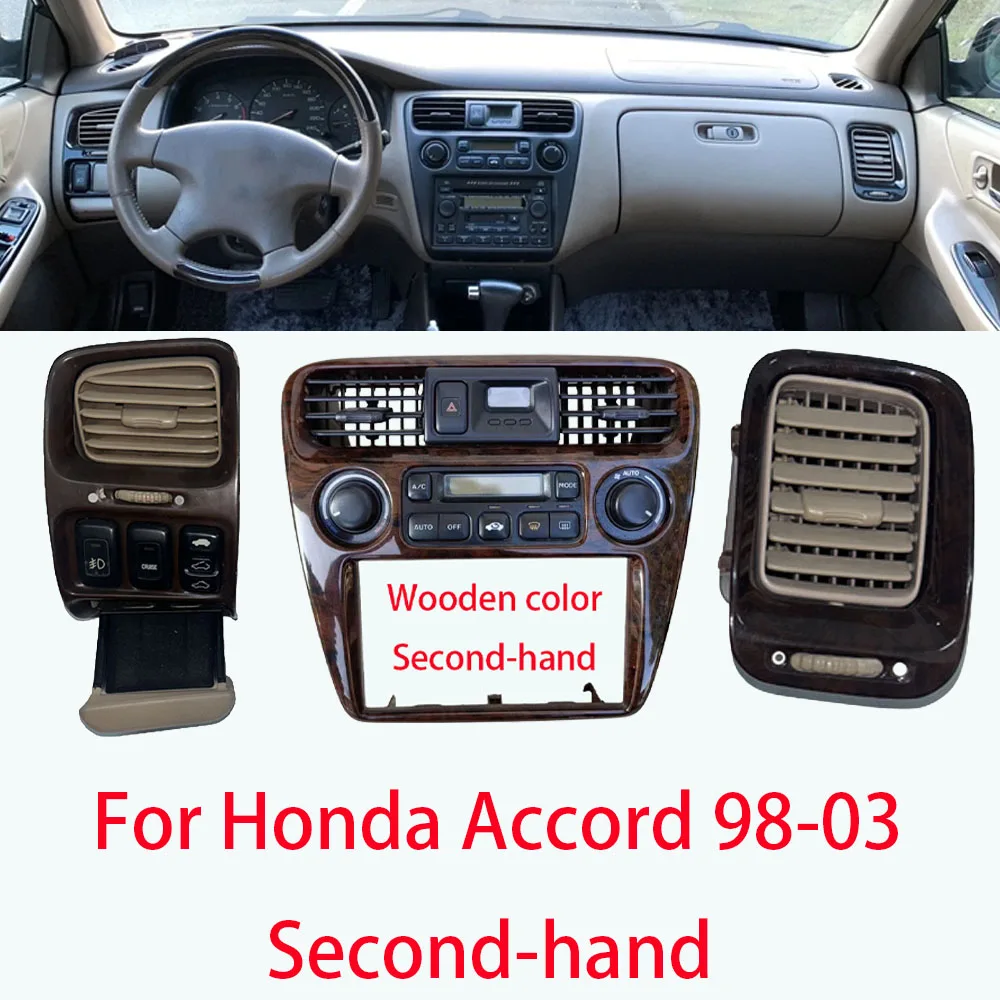 Used Mahogany Manual AC HVAC Climate Heater Temperature Control Panel 5452 79600-S84-A41ZA For Honda Accord 98-03
Used Mahogany Manual AC HVAC Climate Heater Temperature Control Panel 5452 79600-S84-A41ZA For Honda Accord 98-03