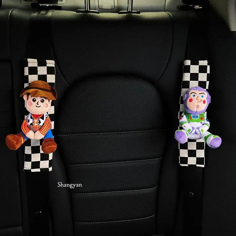 Toy Story Woody Buzz Lightyear Car Seat Belt Shoulder Protectors Cute Cartoon Personality Fashion Car Decoration holiday gift
Toy Story Woody Buzz Lightyear Car Seat Belt Shoulder Protectors Cute Cartoon Personality Fashion Car Decoration holiday gift