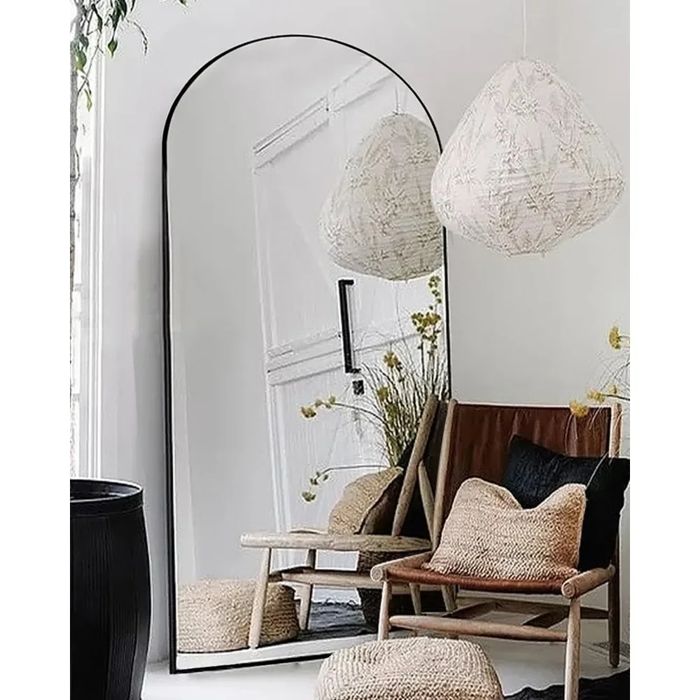 Floor Mirror, 76"×34" Arched Full Length Mirror Arched with Stand, Suitable for living room, bedroom, bathroom
Floor Mirror, 76"×34" Arched Full Length Mirror Arched with Stand, Suitable for living room, bedroom, bathroom