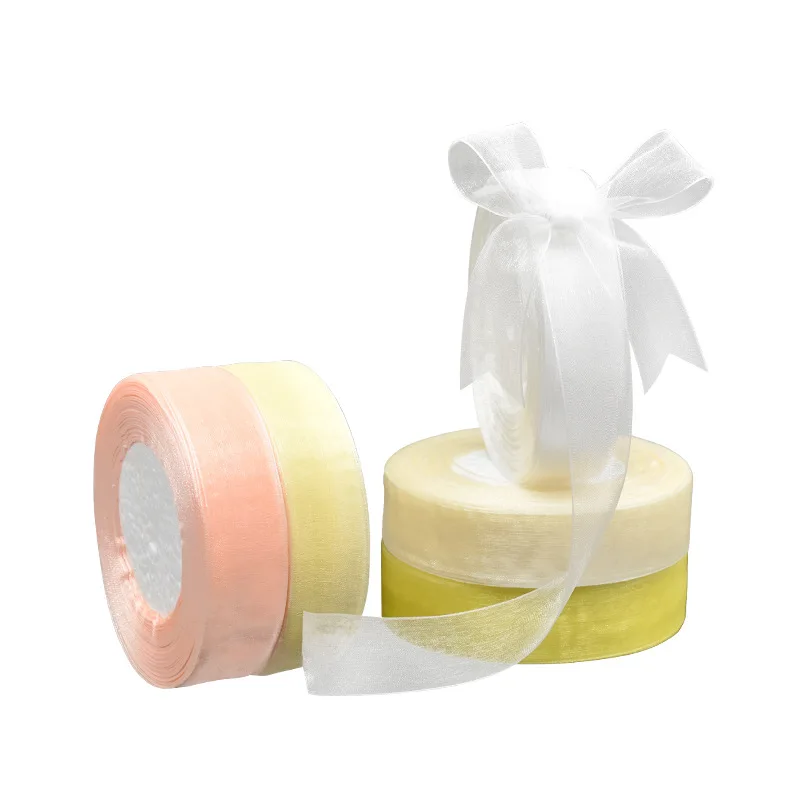 Transparent Silk Ribbon Handmade Rose Flower Material Hook Cap European Organza Ribbon Gift Flower Chiffon Ribbon
Transparent Silk Ribbon Handmade Rose Flower Material Hook Cap European Organza Ribbon Gift Flower Chiffon Ribbon