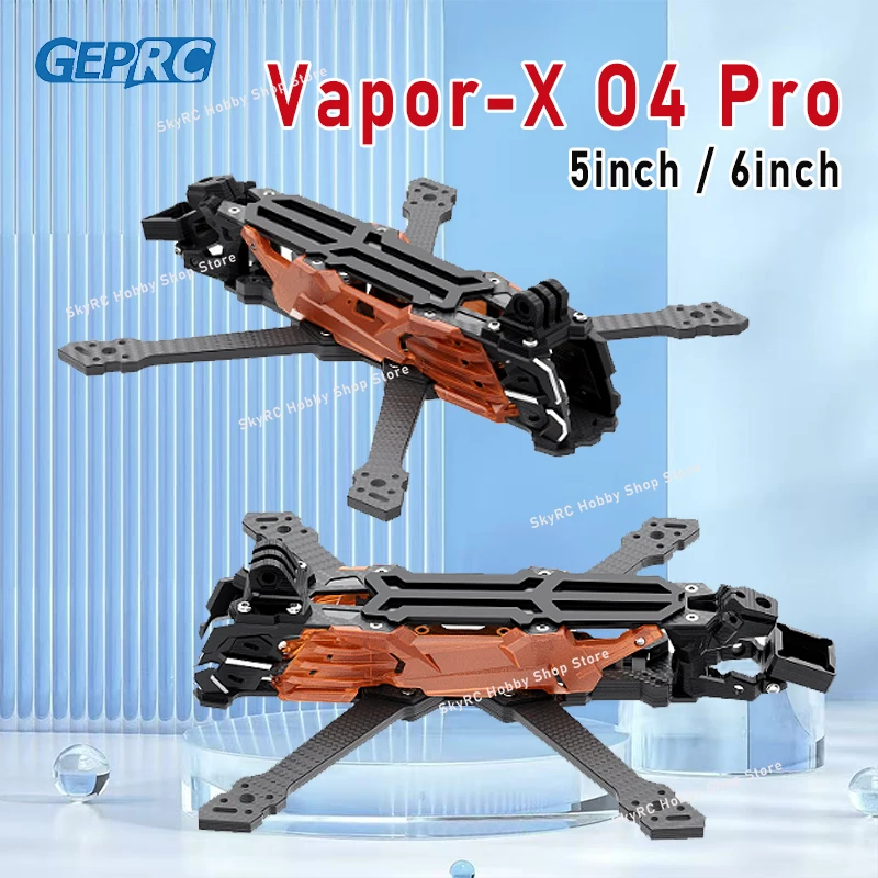 GEPRC GEP-Vapor-X Frame Suitable Vapor-X O4 5 6Inch Drone Carbon Fiber RC FPV Quadcopter Helicopter Replacement Accessories Part
GEPRC GEP-Vapor-X Frame Suitable Vapor-X O4 5 6Inch Drone Carbon Fiber RC FPV Quadcopter Helicopter Replacement Accessories Part