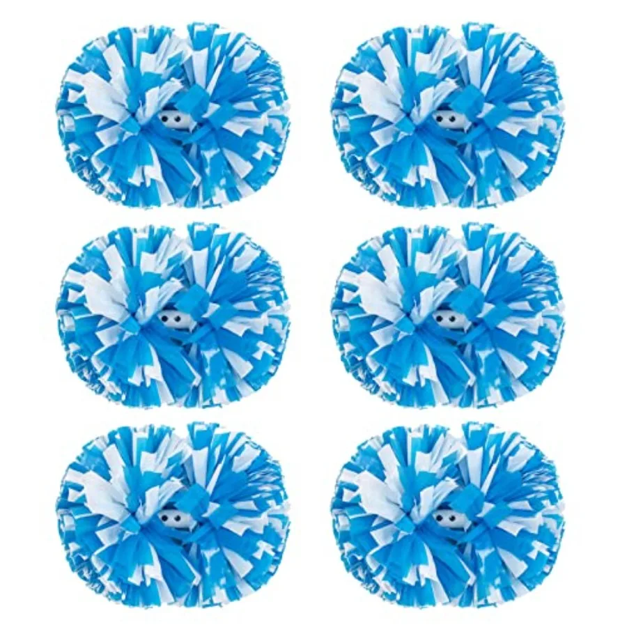 6Pcs Cheerleading Pom Poms Matte Metallic Foil Cheer Pompoms with Baton Handle, Adults Team Spirit Cheering Stuff for Sports Ga
6Pcs Cheerleading Pom Poms Matte Metallic Foil Cheer Pompoms with Baton Handle, Adults Team Spirit Cheering Stuff for Sports Ga