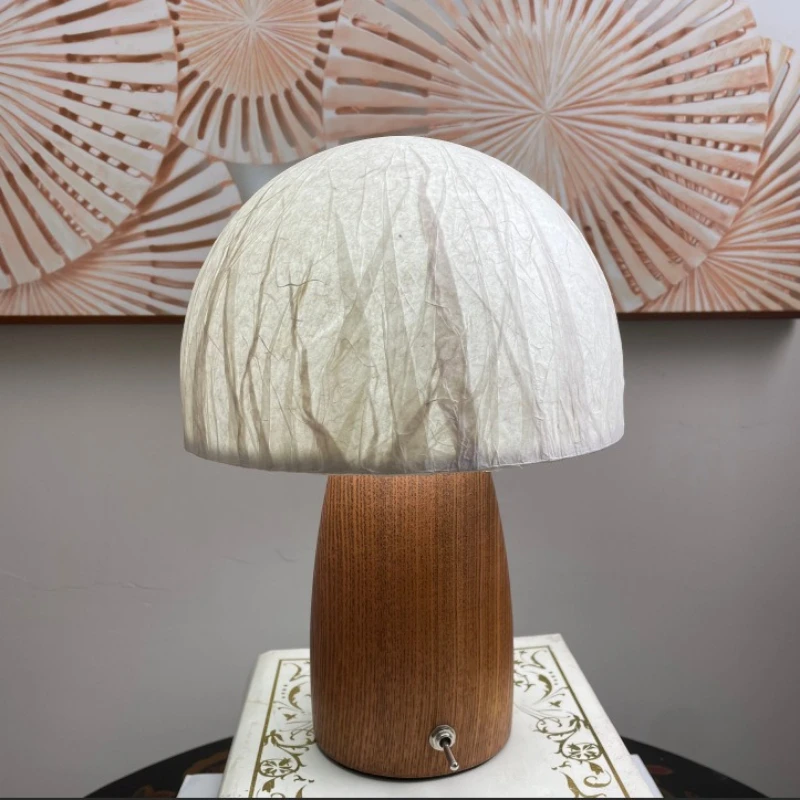 Mushroom lamp handmade ambient light living room dining room bedroom small table lamp
Mushroom lamp handmade ambient light living room dining room bedroom small table lamp