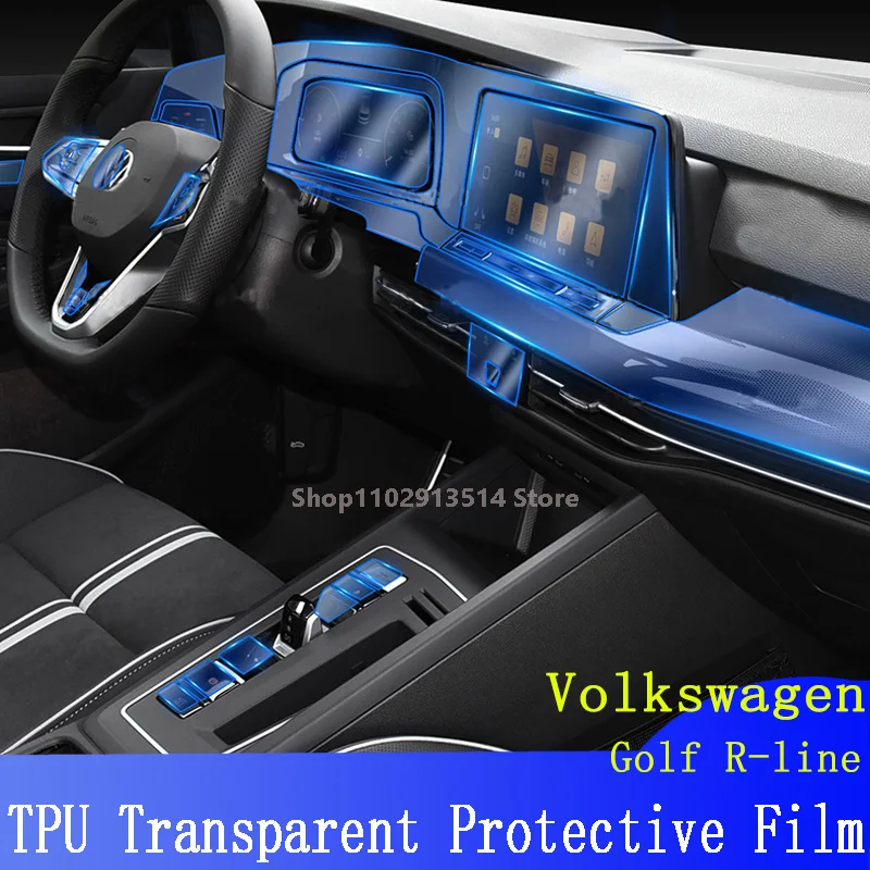 For Volkswagen Golf (2021-2022) Car Accessories Interior Center Console Transparent TPU Protective Anti-scratch Repair Film
For Volkswagen Golf (2021-2022) Car Accessories Interior Center Console Transparent TPU Protective Anti-scratch Repair Film