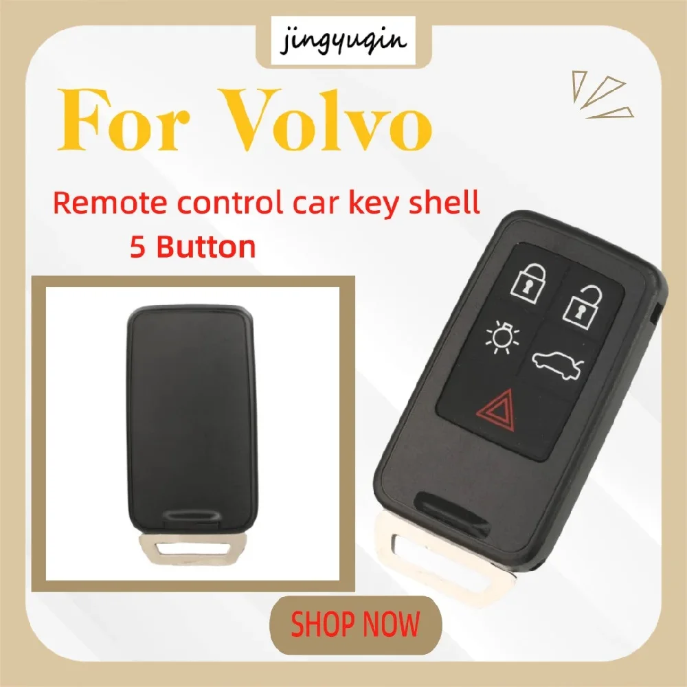 jingyuqin 5Buttons Smart card Remote Car Key case Blank uncut blade No logo For Volvo Modified replacement key shell
jingyuqin 5Buttons Smart card Remote Car Key case Blank uncut blade No logo For Volvo Modified replacement key shell
