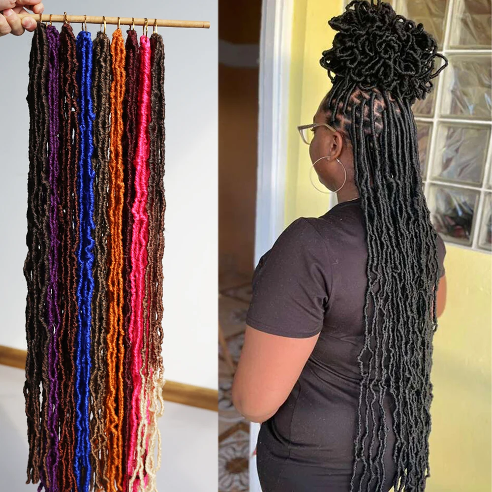 Faux Locs Synthetic Crochet Hair Blond Resistant Fine Soft Locs Braid Crochet Goddess Fauxlocs Nu Locs Crochet Hair 12 Strands
Faux Locs Synthetic Crochet Hair Blond Resistant Fine Soft Locs Braid Crochet Goddess Fauxlocs Nu Locs Crochet Hair 12 Strands