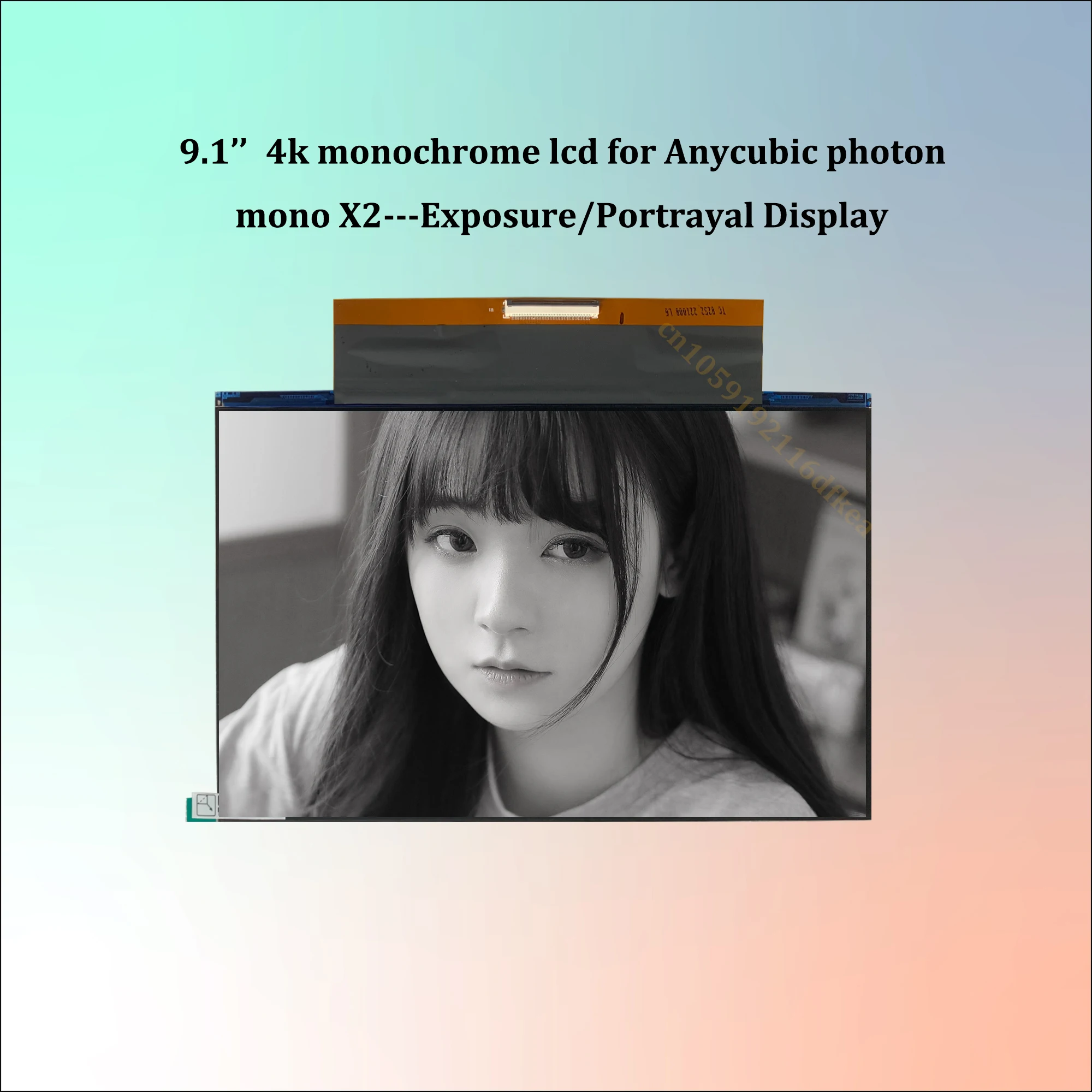 9.1" 4k monochrome lcd for Anycubic photon mono X2 exposure/portrayal display 3D printer accessory component bw original screen
9.1" 4k monochrome lcd for Anycubic photon mono X2 exposure/portrayal display 3D printer accessory component bw original screen