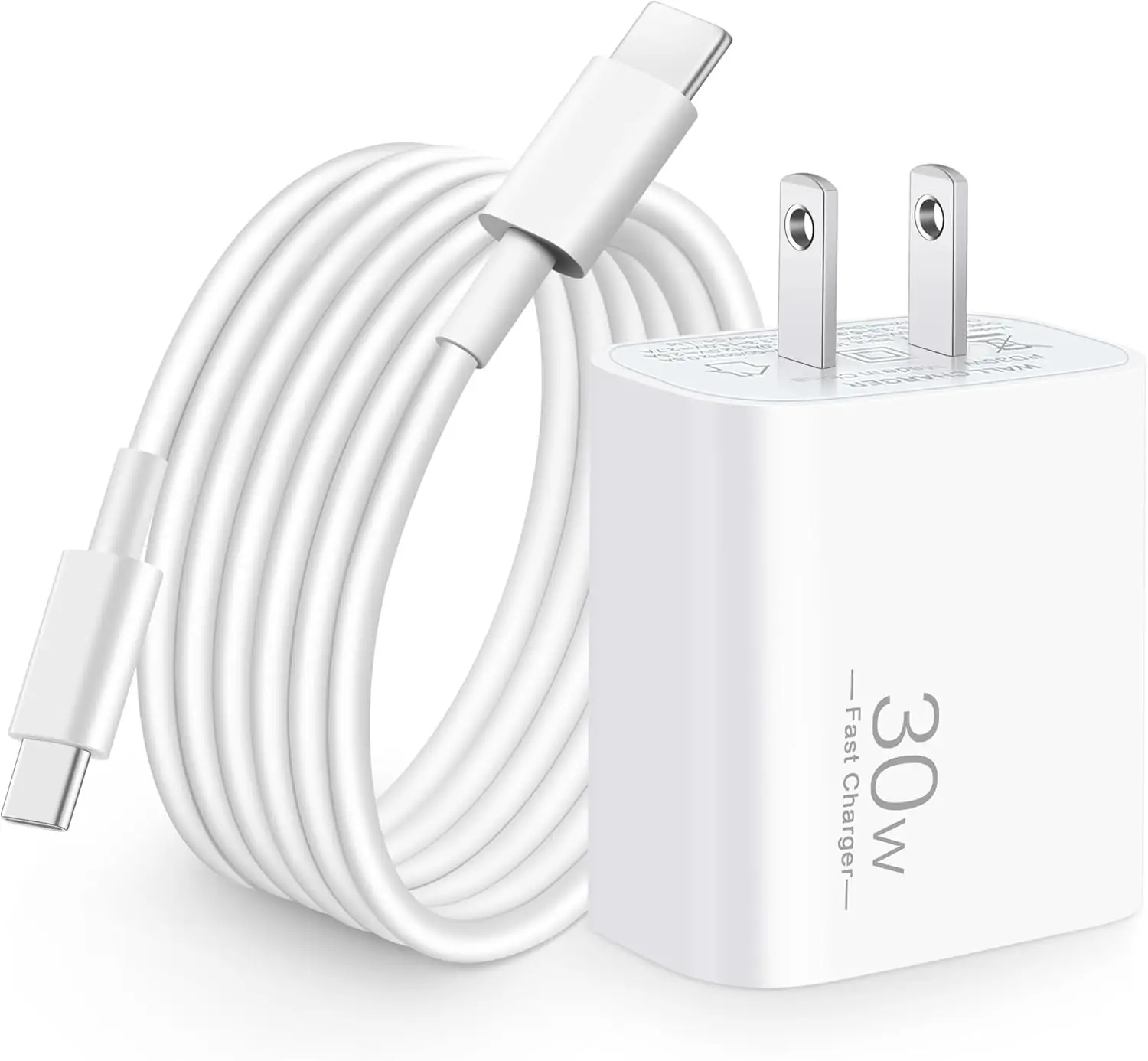 30W USB C Fast Charger for Google Pixel 10/Pro XL/Fold/9/Pro XL/8/8a/Pro/7/7a/6/5/4/3 XL, Super Fast Wall Block with 6FT Cable
30W USB C Fast Charger for Google Pixel 10/Pro XL/Fold/9/Pro XL/8/8a/Pro/7/7a/6/5/4/3 XL, Super Fast Wall Block with 6FT Cable