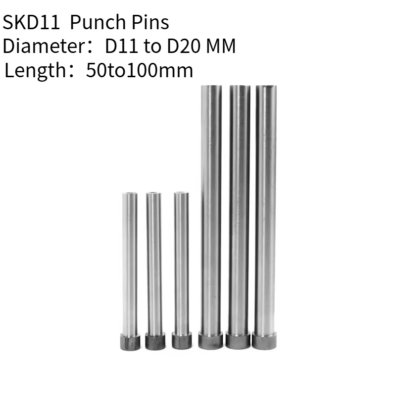 5PCS SKD11 T-Shoulder Punch Pins – D11 to D20 mm – Stamping Die Parts for Industrial Punching
5PCS SKD11 T-Shoulder Punch Pins – D11 to D20 mm – Stamping Die Parts for Industrial Punching