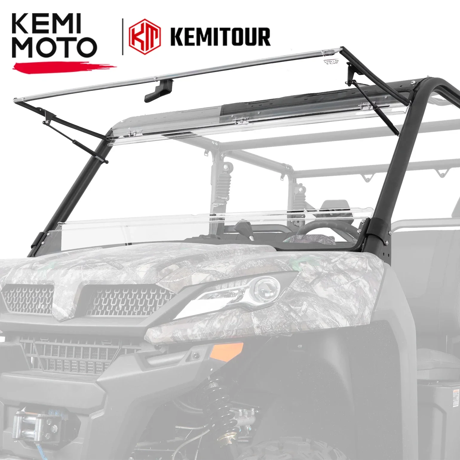 KEMIMOTO UTV Flip Windshield Front Windshield 1/5IN Clear PC Compatible with CFMOTO UForce 1000 2021+, UForce 1000 XL 2022+
KEMIMOTO UTV Flip Windshield Front Windshield 1/5IN Clear PC Compatible with CFMOTO UForce 1000 2021+, UForce 1000 XL 2022+