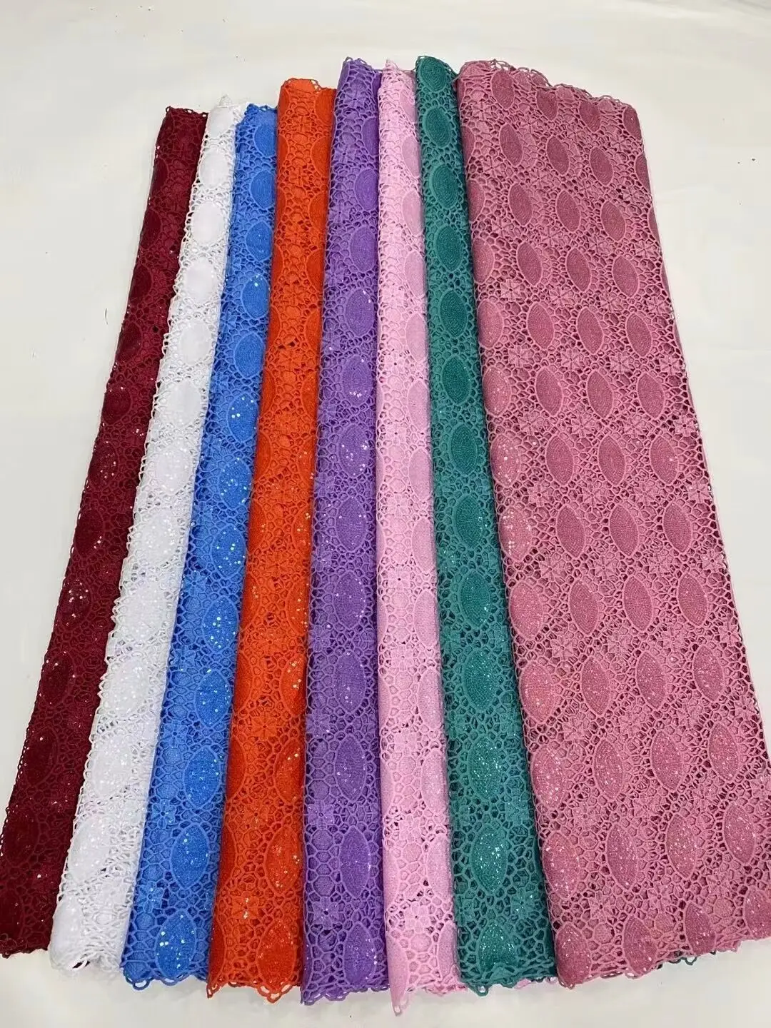 African & French Lace Fabric Per Meter,5 Yards White Cotton Tulle Fabrics With Rhinestone, Suitable For Wedding Dresses Design
African & French Lace Fabric Per Meter,5 Yards White Cotton Tulle Fabrics With Rhinestone, Suitable For Wedding Dresses Design