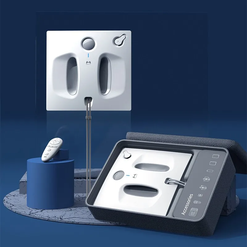 HUTT W66 Window Cleaner Automatic Water Spray Window Cleaning Robot Intelligent Frequency Wet and Dry Glass Cleaning Machine 
HUTT W66 Window Cleaner Automatic Water Spray Window Cleaning Robot Intelligent Frequency Wet and Dry Glass Cleaning Machine