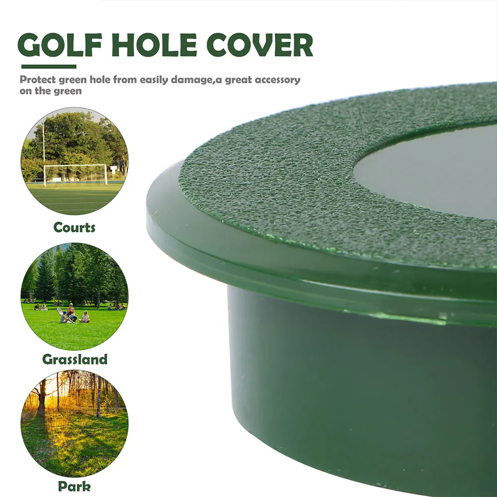 2Pcs Golf Cup Cover Plastic Lightweight Protective Green Hole Cover for Golf Putting Green Practical Training Aids
2Pcs Golf Cup Cover Plastic Lightweight Protective Green Hole Cover for Golf Putting Green Practical Training Aids