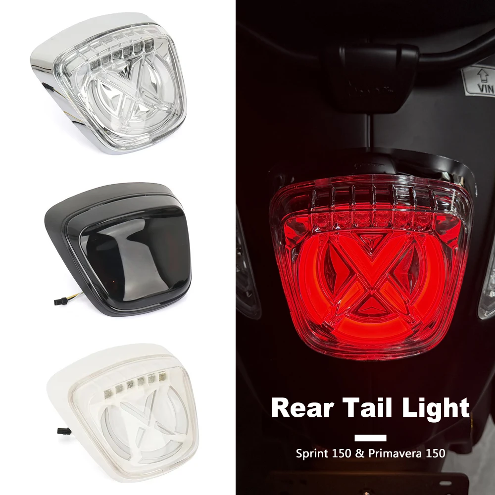 New For Vespa Sprint 150 Primavera 150 Sprint Primavera150 Motorcycle Taillights Rear Tail Light Brake Blinker Stop Brake Lamp
New For Vespa Sprint 150 Primavera 150 Sprint Primavera150 Motorcycle Taillights Rear Tail Light Brake Blinker Stop Brake Lamp