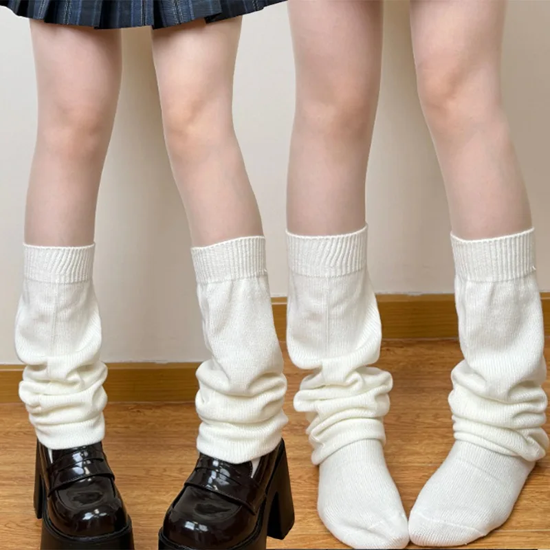 Japanese Style Lolita JK Cute White Stockings for Women Girls Loose Legging Pile Socks Autumn Winter Warm Knitted Leg Covers
Japanese Style Lolita JK Cute White Stockings for Women Girls Loose Legging Pile Socks Autumn Winter Warm Knitted Leg Covers