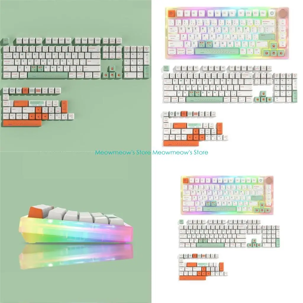 W91A 139 Keys PBT Keycaps MDA Profile Dye-Sub Cap Cap для 61 96 98 104 108 Механическая клавиатура Qingyan Theme Caycap
W91A 139 Keys PBT Keycaps MDA Profile Dye-Sub Cap Cap для 61 96 98 104 108 Механическая клавиатура Qingyan Theme Caycap