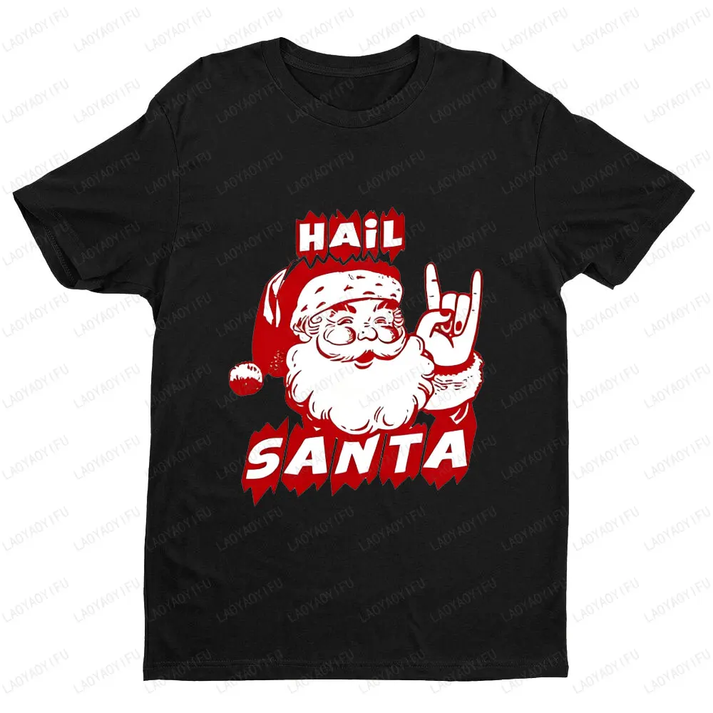 Hail Santa Funny Hoppy Christmas TShirt for Men Women Xmas Vacation Graphic T Shirts Classic SantaClaus Pattern Printed Tops
Hail Santa Funny Hoppy Christmas TShirt for Men Women Xmas Vacation Graphic T Shirts Classic SantaClaus Pattern Printed Tops