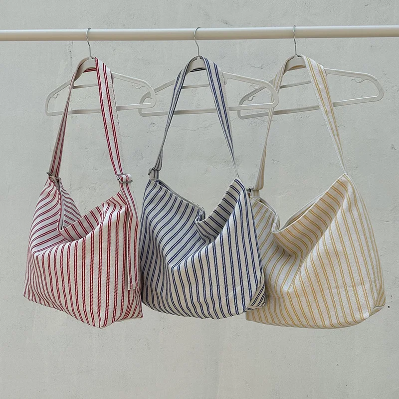 2025 Trendy Niche Canvas Tote Bag |Oversized Color-Block Striped Shoulder Purse |Korean Summer Style Spacious Bag for Students,
2025 Trendy Niche Canvas Tote Bag |Oversized Color-Block Striped Shoulder Purse |Korean Summer Style Spacious Bag for Students,