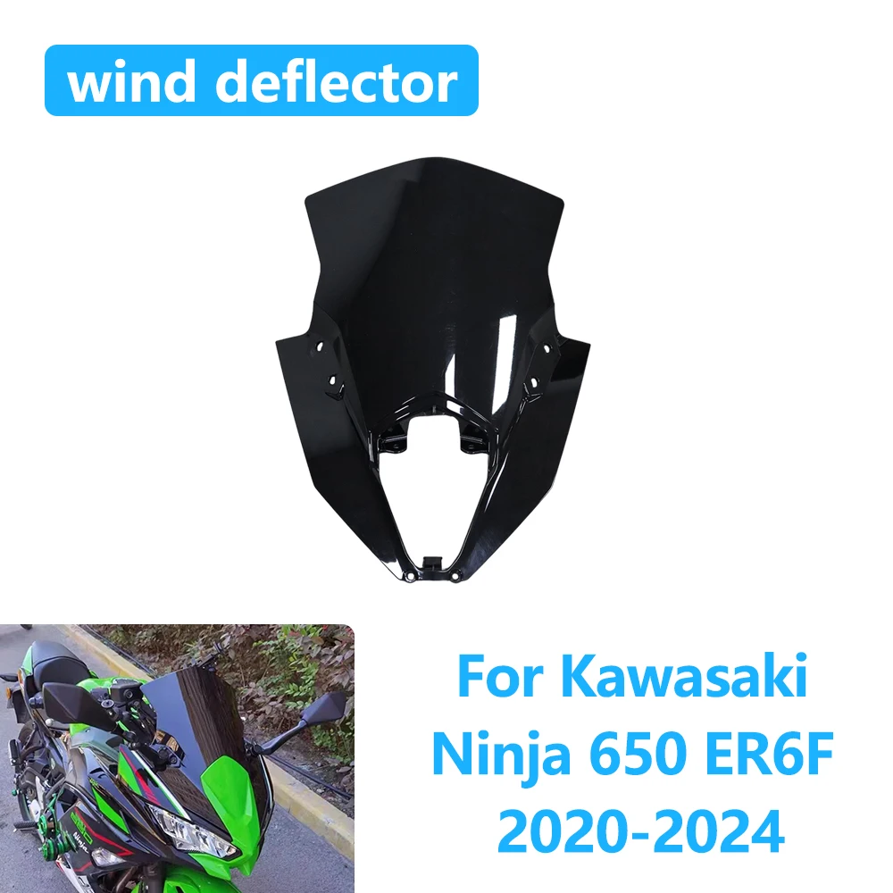 Motorcycle Windshield Windscreen Wind Deflector Accessories For Kawasaki Ninja 650 EX650 ER-6F ER6F 2020-2024 2023 2022 2021
Motorcycle Windshield Windscreen Wind Deflector Accessories For Kawasaki Ninja 650 EX650 ER-6F ER6F 2020-2024 2023 2022 2021