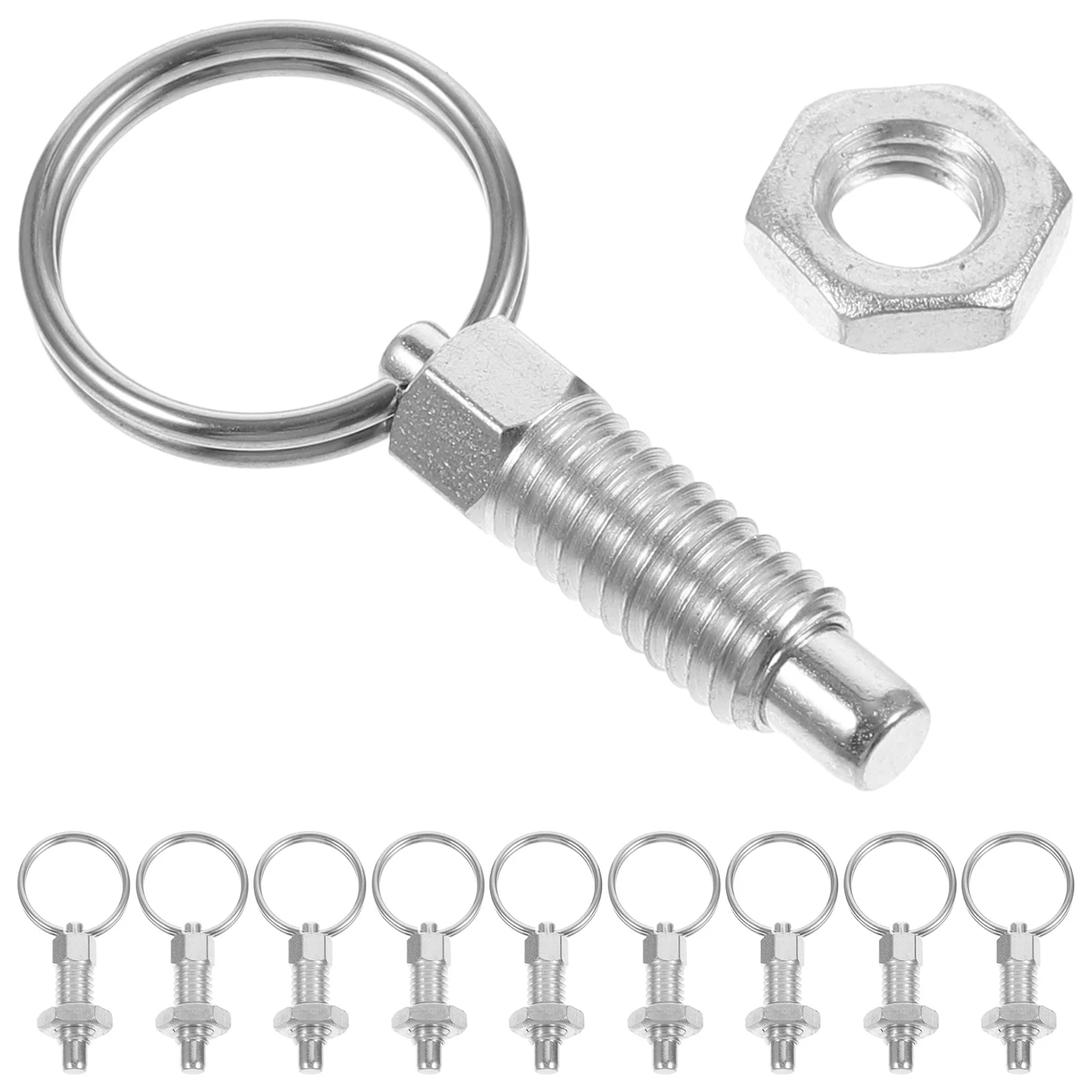 10pcs Steel Plungers Spring Loaded Indexing Pins For Greenhouse Farm Equipment Greenhouse Accessories Accessories
10pcs Steel Plungers Spring Loaded Indexing Pins For Greenhouse Farm Equipment Greenhouse Accessories Accessories