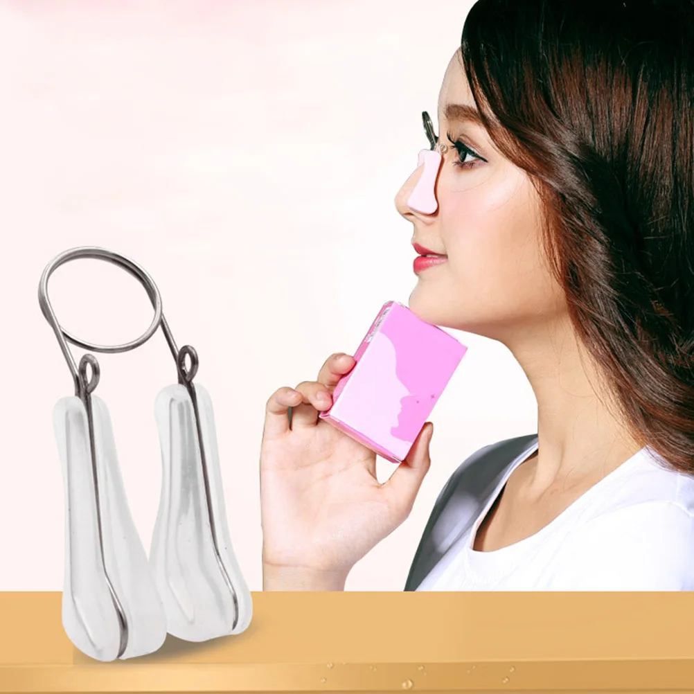 2Pcs Nose Clip Nose Corrector Bridge Straightener Shaper Beauty Tool White Pink for Women Girls Ladies
2Pcs Nose Clip Nose Corrector Bridge Straightener Shaper Beauty Tool White Pink for Women Girls Ladies