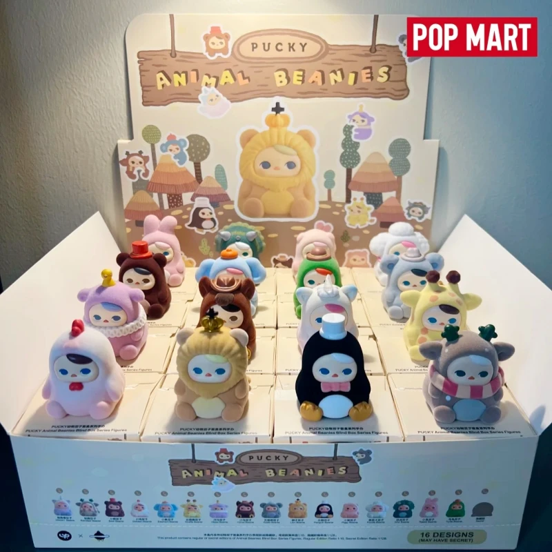 POP MART PUCKY Animal Beanies Series Blind Box Cute Art Figurine Trendy Desktop Ornament Exquisite Collectible Toy Birthday Gift
POP MART PUCKY Animal Beanies Series Blind Box Cute Art Figurine Trendy Desktop Ornament Exquisite Collectible Toy Birthday Gift