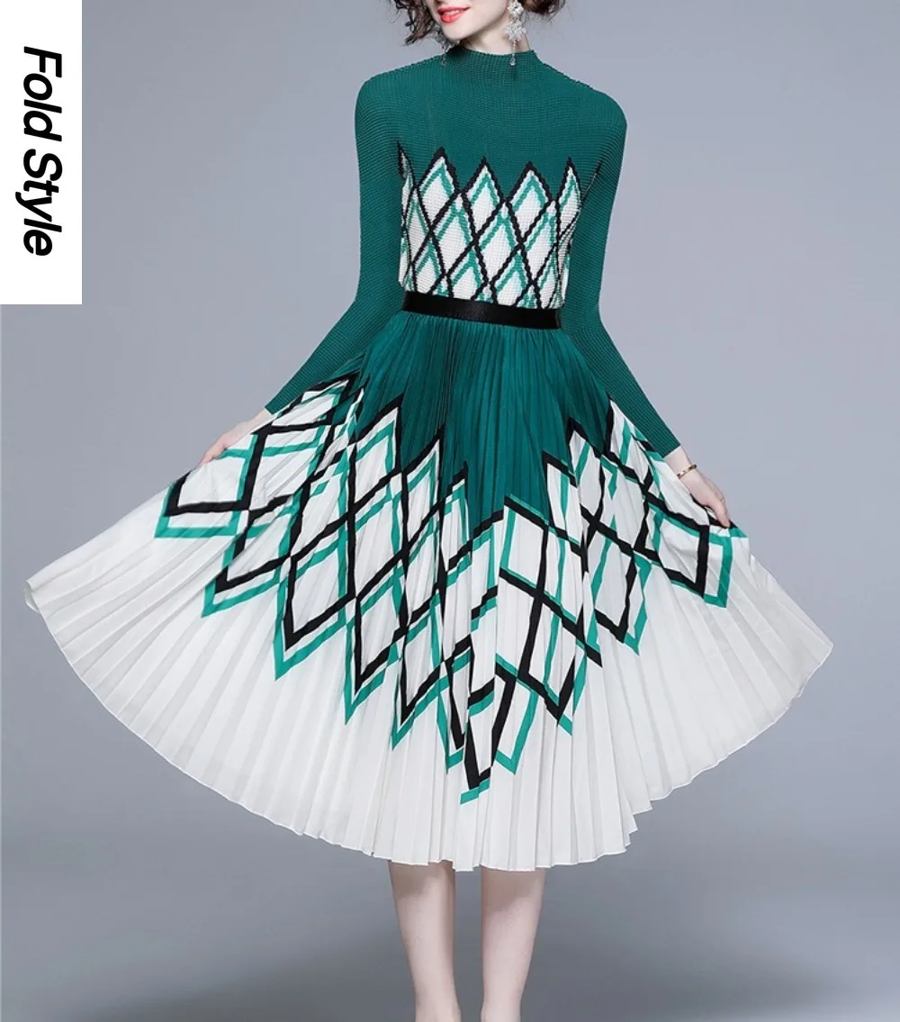 Футболка с короткими рукавами и принтом Miyake, плиссированная А-образная маятниковая закрытая талия и тонкий комплект из двух предметов, женский летний комплект 202, новинка
Футболка с короткими рукавами и принтом Miyake, плиссированная А-образная маятниковая закрытая талия и тонкий комплект из двух предметов, женский летний комплект 202, новинка