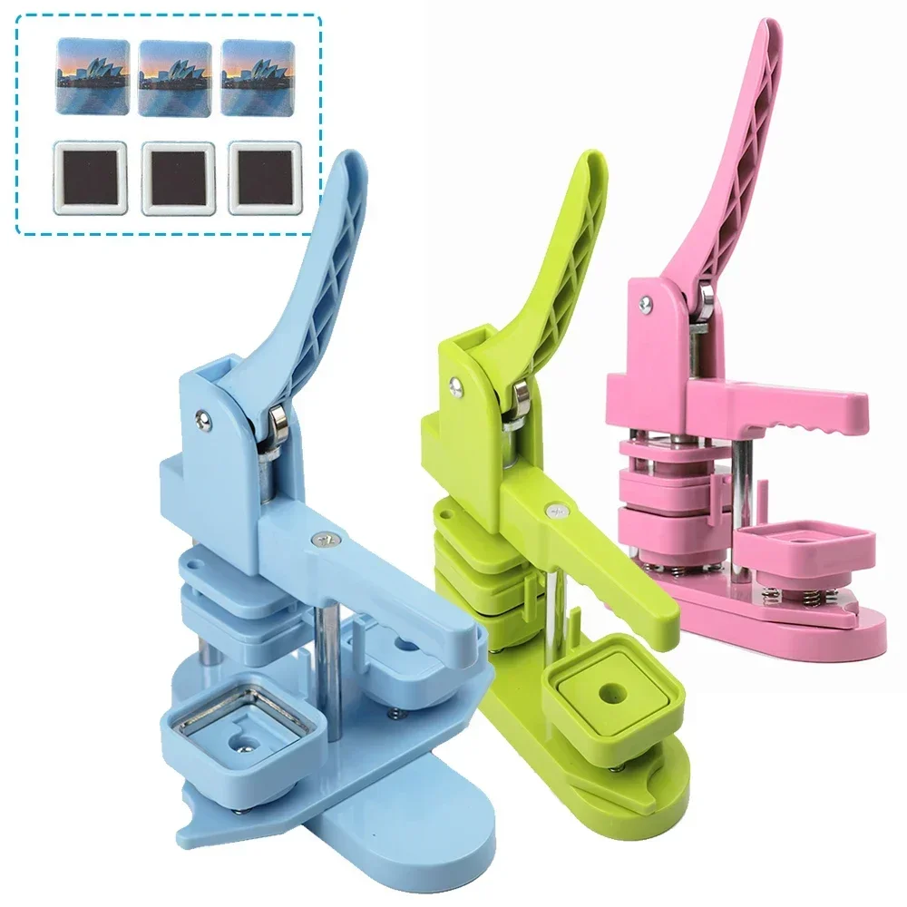 50x50mm Square Button Maker 100Pcs Button Making Supplies 2 x 2'' Pin Button Press for DIY Craft Gifts Hand Press Pin Badge
50x50mm Square Button Maker 100Pcs Button Making Supplies 2 x 2'' Pin Button Press for DIY Craft Gifts Hand Press Pin Badge