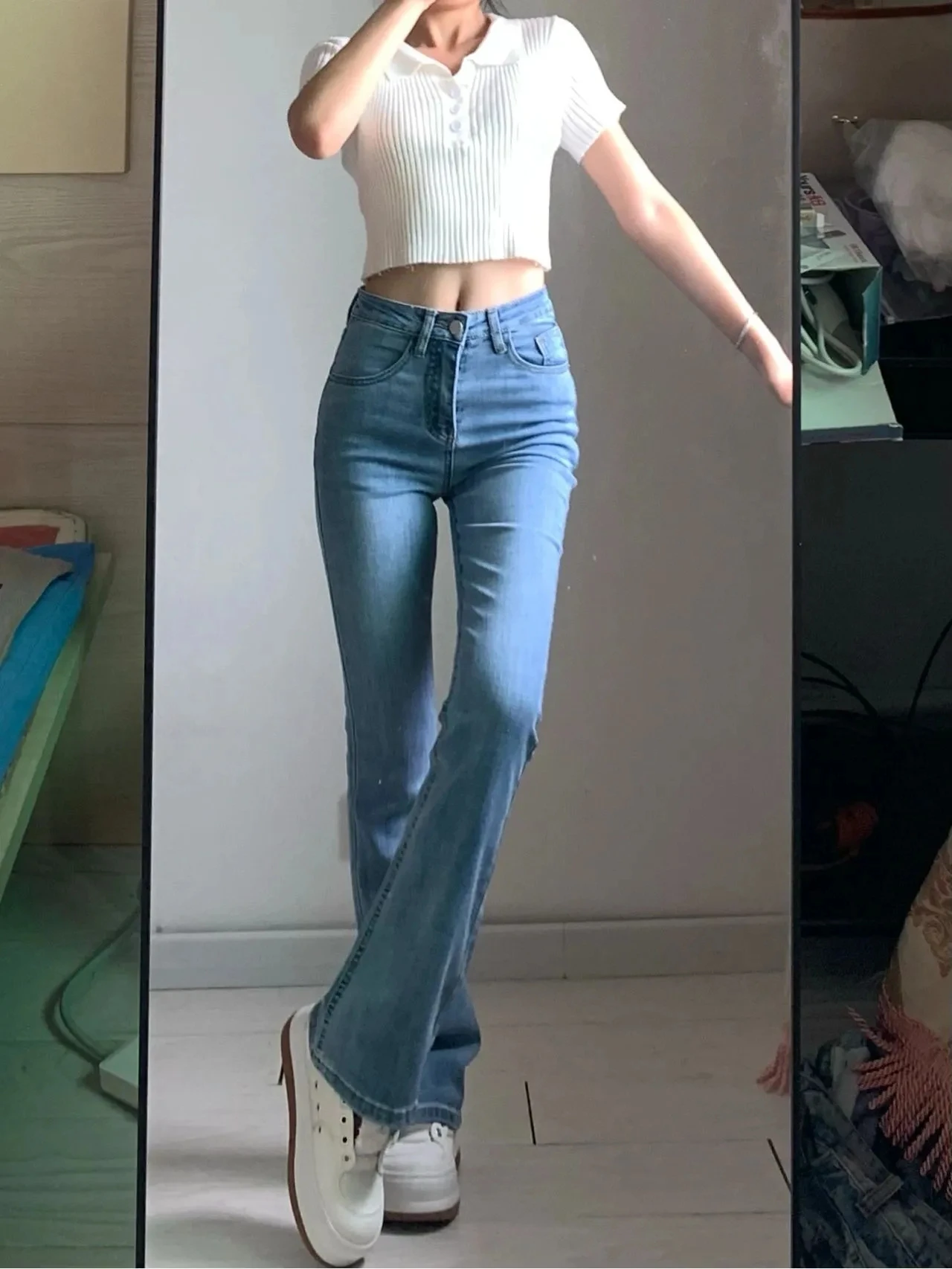 High Elastic Skinny Pencil Jeans Vintage High Waist Women Slim Stretch Denim Pants Skinny Trousers Boyfriend Women's Pants
High Elastic Skinny Pencil Jeans Vintage High Waist Women Slim Stretch Denim Pants Skinny Trousers Boyfriend Women's Pants