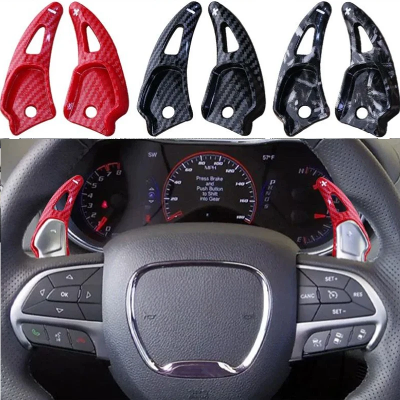 For Dodge Challenger Charger Durango SRT 2017-2025 Jeep Cherokee SRT Accessories Car Steering Wheel Paddle Shifter
For Dodge Challenger Charger Durango SRT 2017-2025 Jeep Cherokee SRT Accessories Car Steering Wheel Paddle Shifter