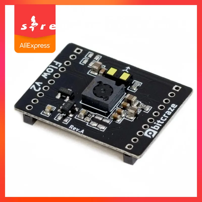 Crazyflie 2.X Flow V2 Deck With VL53L1x tof Sensor, Optical Flaw, GPS Module
Crazyflie 2.X Flow V2 Deck With VL53L1x tof Sensor, Optical Flaw, GPS Module