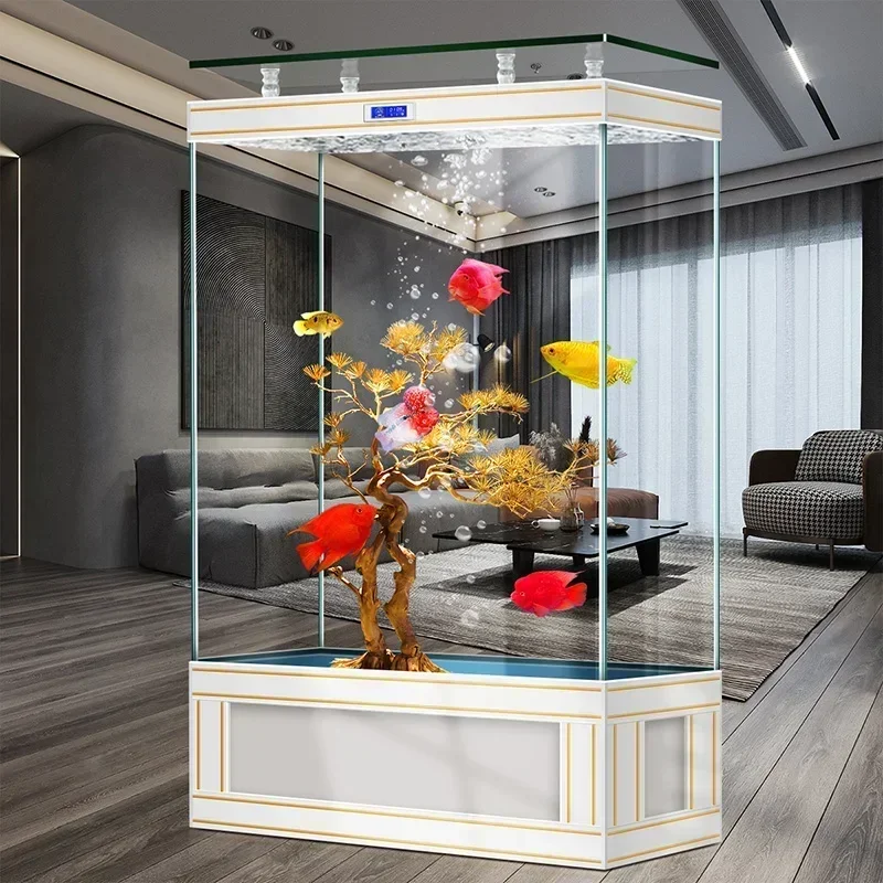 Напольный аквариум Jinjing Super White Fish Globe для гостиной, домашний, класса люкс, с разделителями на несколько зон
Напольный аквариум Jinjing Super White Fish Globe для гостиной, домашний, класса люкс, с разделителями на несколько зон
