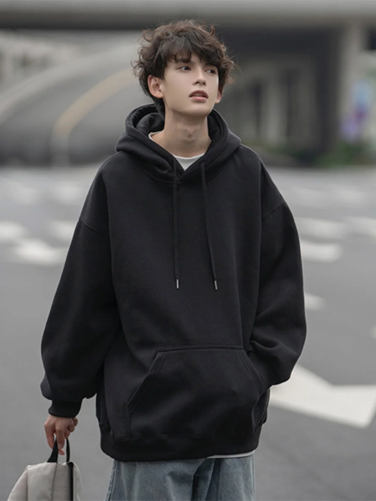 Heavyweight 520g Pure Bla Hoodie Men's Loose Lazy Sle Oversize Japanese Sle Jaet Autumn Season Casual Wear
Heavyweight 520g Pure Bla Hoodie Men's Loose Lazy Sle Oversize Japanese Sle Jaet Autumn Season Casual Wear