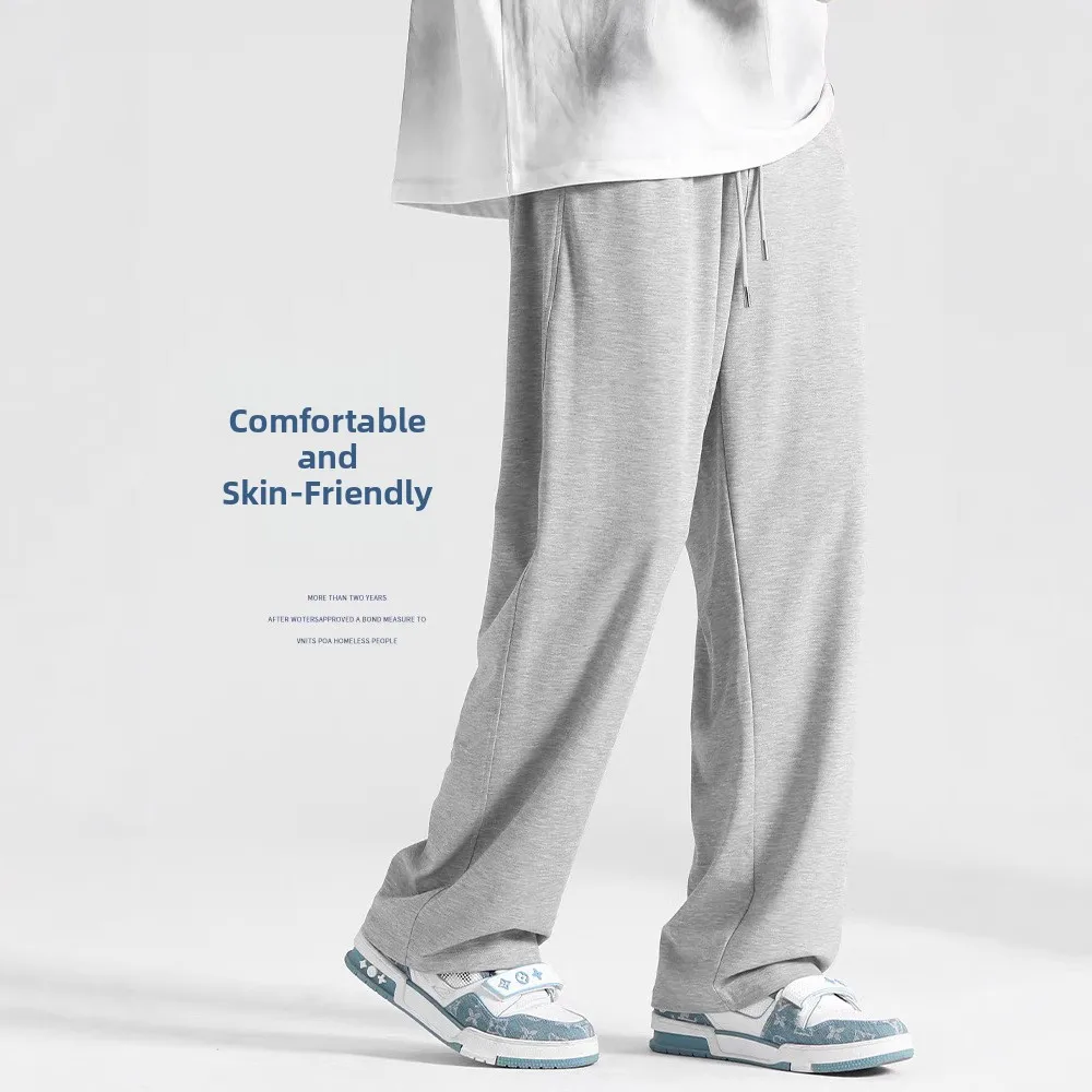 Ice Silk Men's Summer Sports Pants Loose Fit Straight Leg mid Waist Qui Dry Thin Sle Youthful Energy Colored Cargo Pants
Ice Silk Men's Summer Sports Pants Loose Fit Straight Leg mid Waist Qui Dry Thin Sle Youthful Energy Colored Cargo Pants