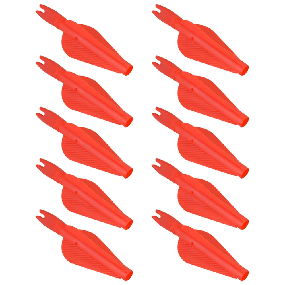 10 Pcs Arrow Tails Plastic Conjoined Nock Lightweight Portable Archery Shooting Training Accessories
10 Pcs Arrow Tails Plastic Conjoined Nock Lightweight Portable Archery Shooting Training Accessories