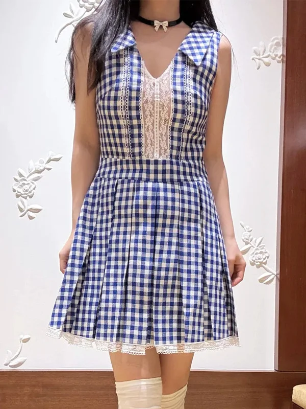 High Waist A-Line Vest Dress with Pleated Skirt Stand Collar Women's Fashion Spring Summer Autumn Winter Casual Pure Color Wo...
High Waist A-Line Vest Dress with Pleated Skirt Stand Collar Women's Fashion Spring Summer Autumn Winter Casual Pure Color Wo...