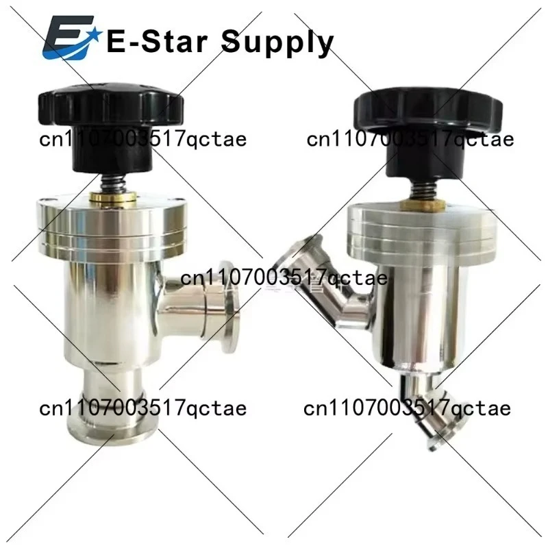 KF16 KF25 KF40 KF50 Sanitary Vacuum Elbow Y-Shaped Manual Flapper Angle Valve SUS 304 Stainlee Steel Hombrew
KF16 KF25 KF40 KF50 Sanitary Vacuum Elbow Y-Shaped Manual Flapper Angle Valve SUS 304 Stainlee Steel Hombrew