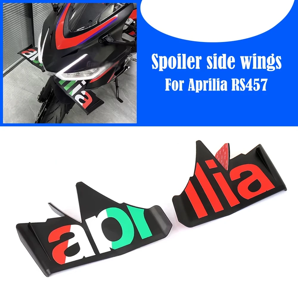 Motorcycle accessories 5 colors Winglet Aerodynamic Wing Kit Spoiler For Aprilia RS457 RS 457 RS 457 2024 2025
Motorcycle accessories 5 colors Winglet Aerodynamic Wing Kit Spoiler For Aprilia RS457 RS 457 RS 457 2024 2025