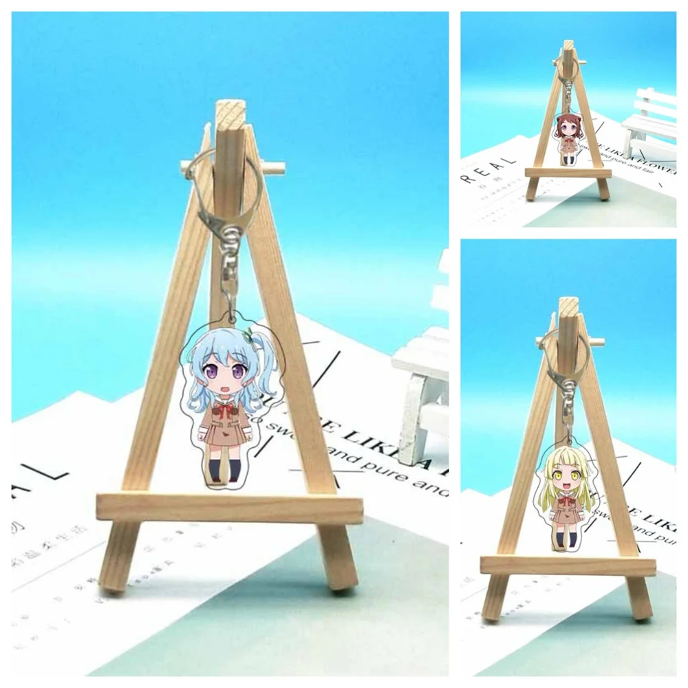 6CM Hot Anime BanG dream Acrylic keychain Model Cosplay Characters Ornament Accessories Goods fans birthday Collection Gifts
6CM Hot Anime BanG dream Acrylic keychain Model Cosplay Characters Ornament Accessories Goods fans birthday Collection Gifts