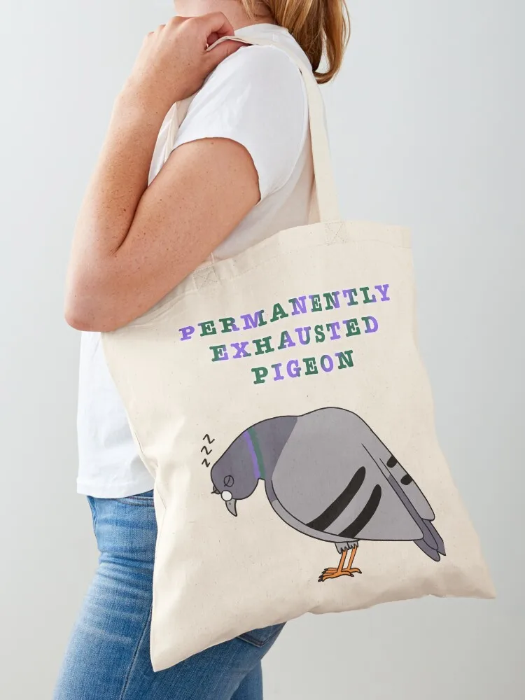 Permanently exhausted pigeon Tote Bag great bag Gift bags shopper bags hand bag
Permanently exhausted pigeon Tote Bag great bag Gift bags shopper bags hand bag