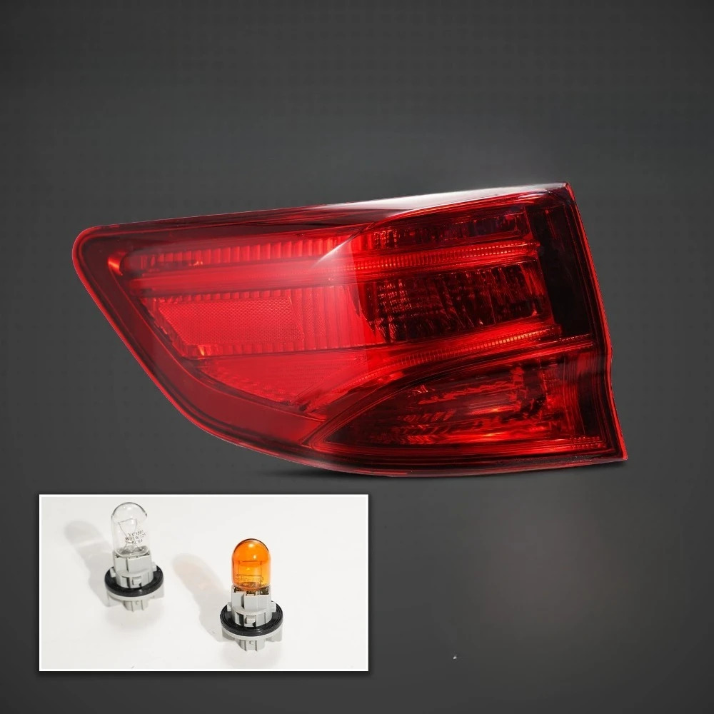Для Acura MDX 2014-2020 гг. Наружный галогенный задний фонарь с лампой, левая сторона (сторона водителя)
Для Acura MDX 2014-2020 гг. Наружный галогенный задний фонарь с лампой, левая сторона (сторона водителя)