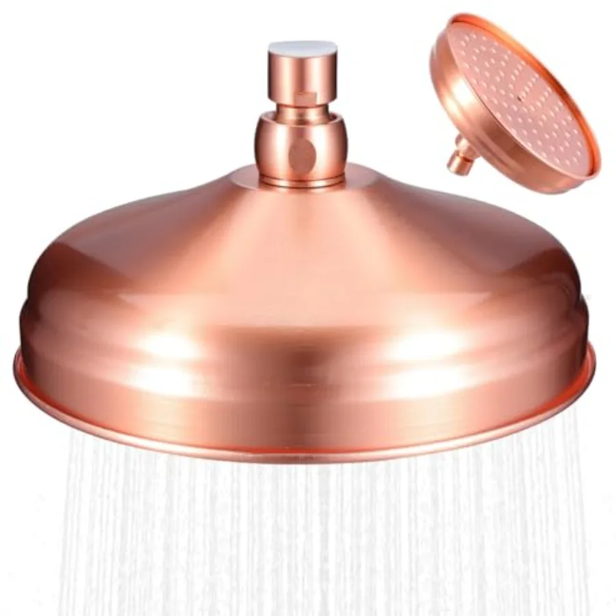 Copper Shower Head High Pressure Rain Shower Head Bath Rainfall Sprinkler Nozzle Replacement for Bathroom
Copper Shower Head High Pressure Rain Shower Head Bath Rainfall Sprinkler Nozzle Replacement for Bathroom